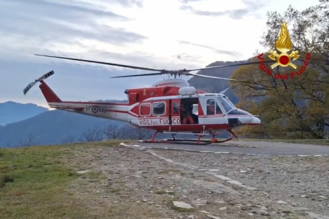 Padre e figlio varesini salvati sulle montagne del Biellese