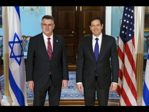 Sa'ar a Rubio, lavoriamo alla sovranità sulla Cisgiordania