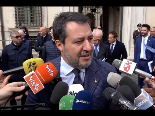 Salvini, 'Ponte lo voglio fare, non mi interessano scontri'
