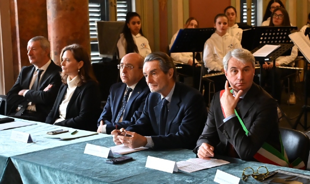 Un momento delle celebrazioni a Legnano e Varese (foto Ghiotto - Puricelli)