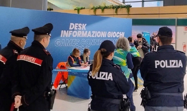 I controlli potenziati all’aeroporto di Malpensa in vista dell’arrivo degli atleti di Milano-Cortina