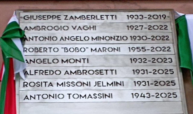 I nomi corretti al Famedio varesino