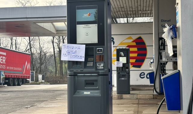 Il distributore dove si è verificato il problema con la benzina