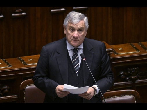 Tajani, l'Italia sarà come osservatore alla riunione del Board of peace