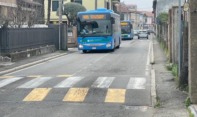 Il tragico incidente è avvenuto in via Vittorio Veneto (foto Domenico Ghiotto)