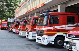 «Sedi dei vigili del fuoco fatiscenti e a rischio amianto»