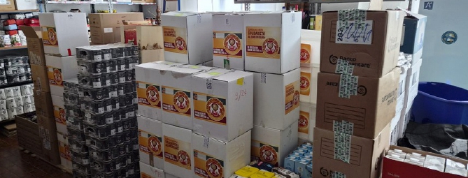 La generosità degli studenti non si ferma: 119 pacchi per le famiglie in difficoltà