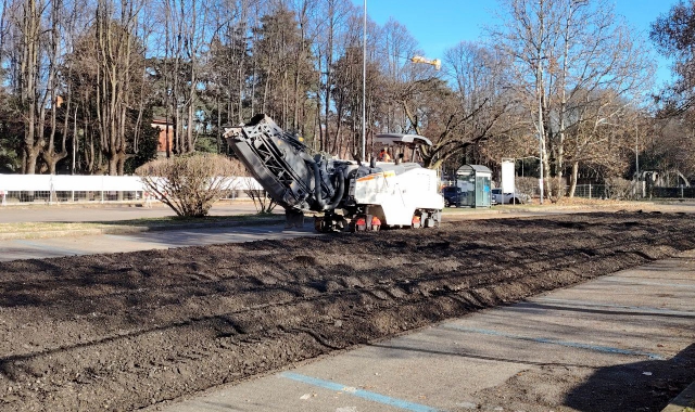Il cantiere era iniziato a inizio anno