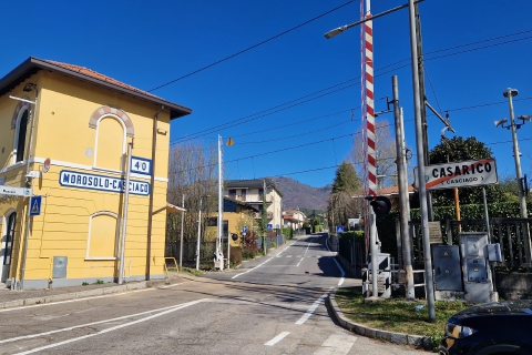 Lavori finiti: passaggio a livello aperto