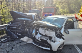 Valle Vigezzo, frontale al rientro dalle feste