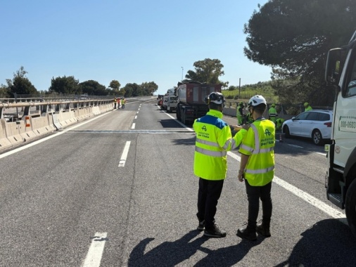 Frana in Molise, riaperto tratto dell'autostrada A14