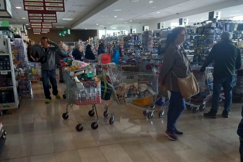 Blackout all’Esselunga: tutti bloccati in cassa