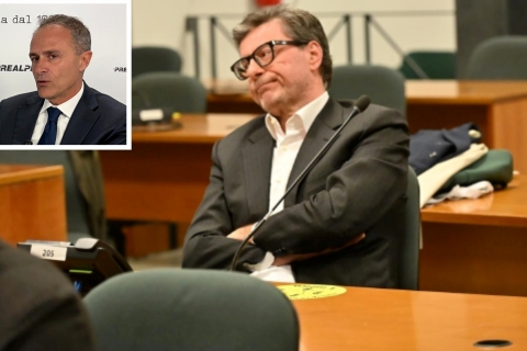 Processo Report-Giorgetti, Reguzzoni assente