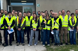 Imprenditori in visita al depuratore di Sant'Antonino
