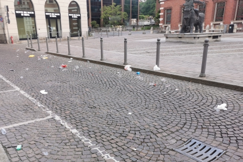 Varese, Tribunale: notte agitata o di baldoria