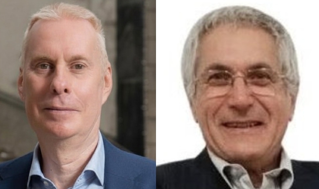 I due candidati. Da sinistra: Dimitri Cassani e Tiziano Marson
