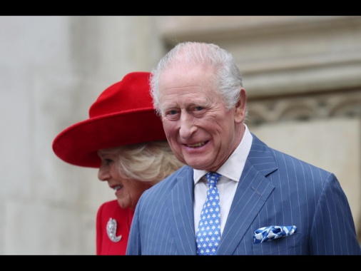 Re Carlo e Camilla atterrati a Washington, tra poco il te' con Trump