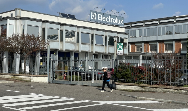 Lo stabilimento Electrolux di Solaro
