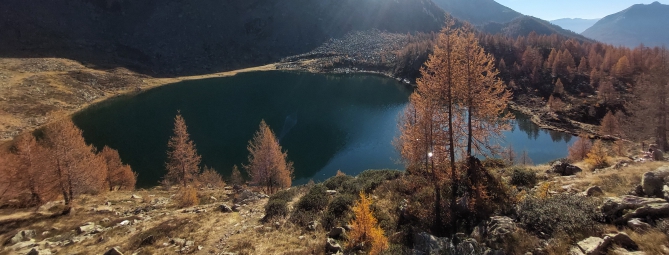 Lago Mognola, tra natura e acquedotti