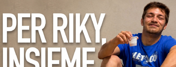 L’addio a Riky e la gara di generosità