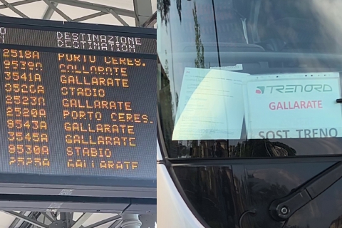 Niente treni per un mese